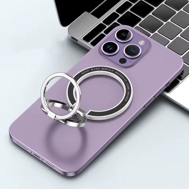 حامل حلقة الهاتف المحمول المغناطيسي متوافق مع iPhone 12 13 14 Series MagSafe